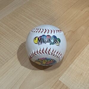 Rawlings Seattle Mariners Baseball with Red Stitching